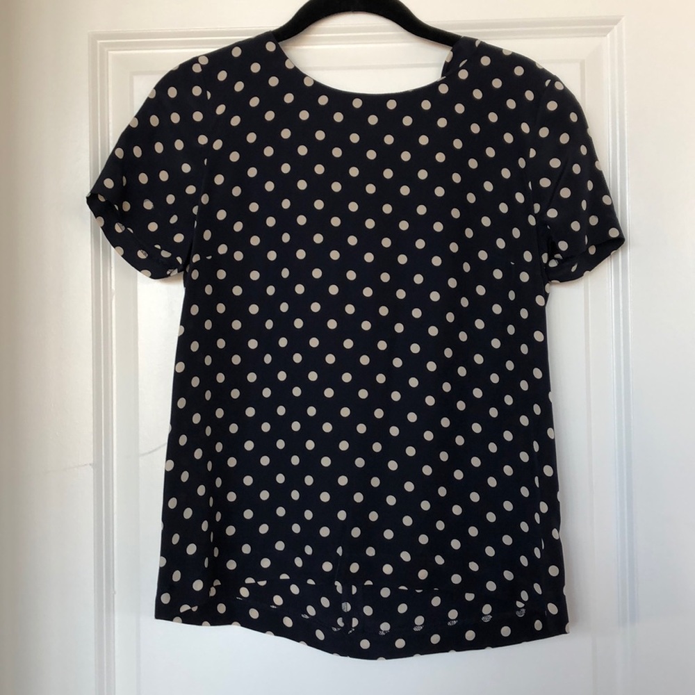 Silk j crew shirt 100% silk